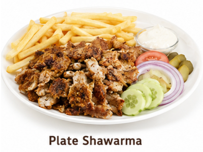 Plate Shawarma